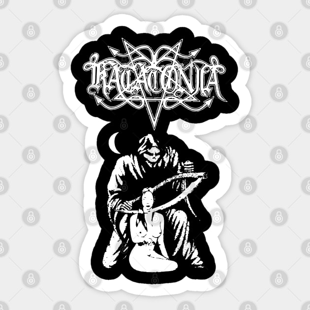 Katatonia 4 Sticker by artbyclivekolin